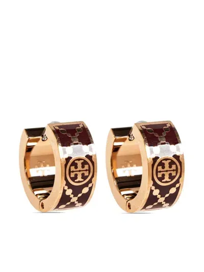 Tory Burch T-monogram Earrings In 650