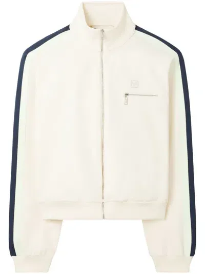 Tory Burch Tech Knit Jacket In Neutrals