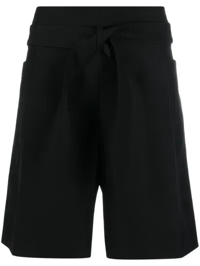 Totême Belted Tailored Shorts In Black