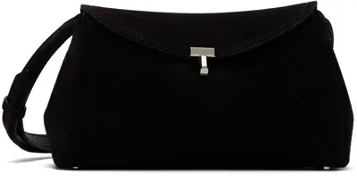 Totême T-lock Clutch Handbag In Espresso