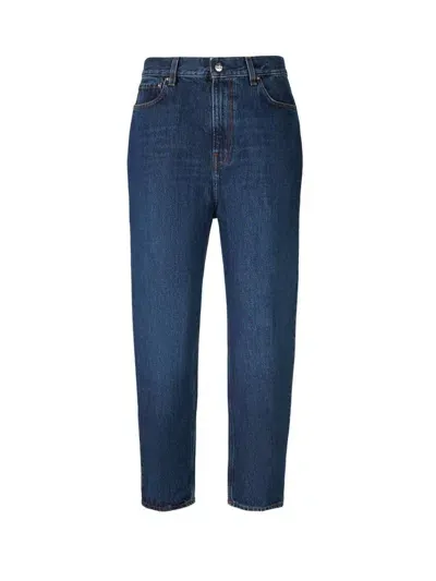 Totême Organic Cotton Tapered Jeans In Blue