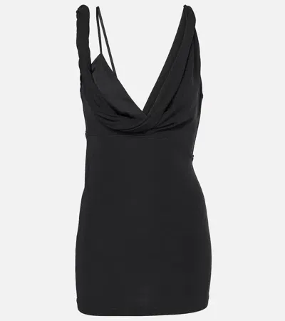 Totême Cowl-neck Top In Black