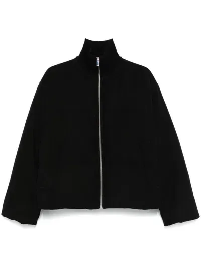 Totême High-neck Puffer Jacket In Black