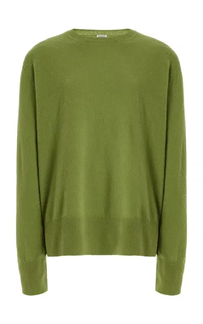 Totême Knit Cashmere Sweater In Green