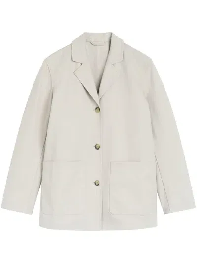 Totême Organic Cotton Blazer In Neutrals