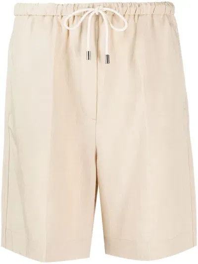 Totême Pressed-crease Shorts In Neutrals