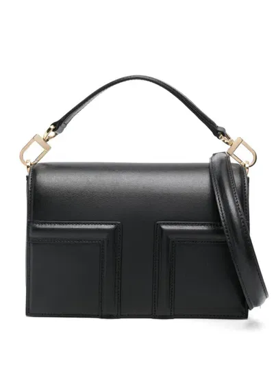 Totême T-flap Mini Bag In Black