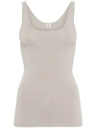 Totême Tank Top In Grey