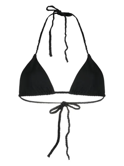 Totême Triangel-bikinioberteil In Black