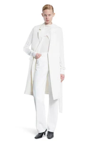 Totême Woman Off-white Coats