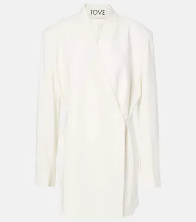 Tove Aldera Blazer In Ivory