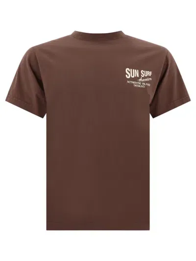 Toyo Enterprise Musashiya T-shirts In Brown