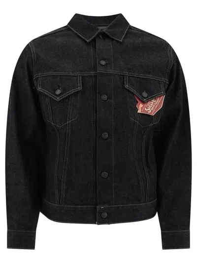 Toyo Enterprise "sugar Cane 1962" Denim Jacket In Blue