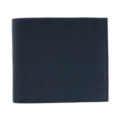 Trafalgar Sergio Genuine Leather 8-slot Bi-fold Rfid Wallet In Black