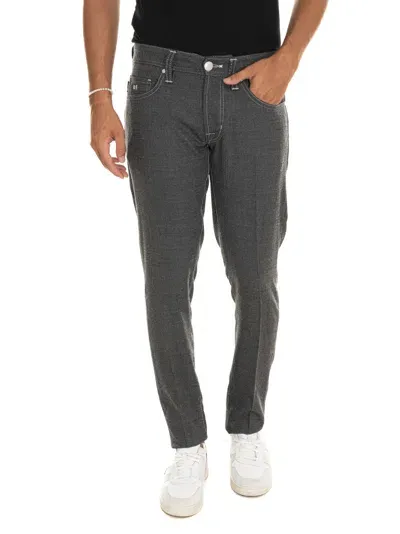 Tramarossa Leonardozip 5-pocket Trousers In Grey