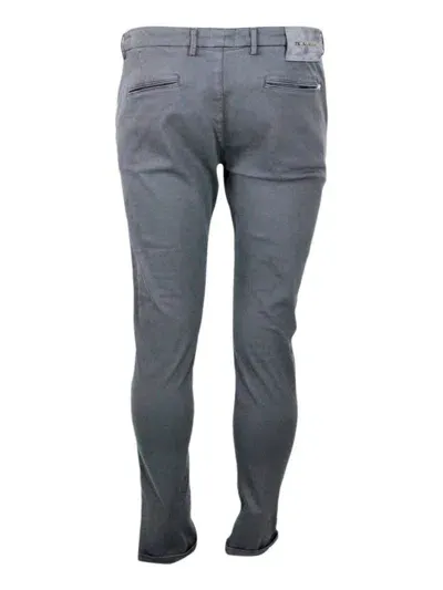 Tramarossa Trousers In Grey Steel