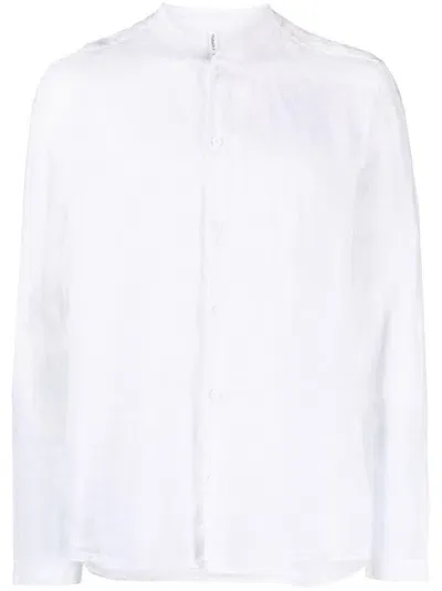 Transit Long-sleeved Button-up Shirt In White