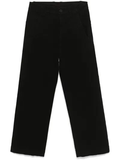 Transit Straight-leg Trousers In Black