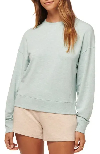 Travis Mathew Cloud Sweatshirt In Heather Ether