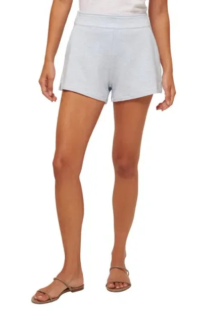 Travismathew Cloud Terry Shorts In Heather Kentucky Blue