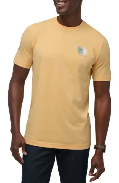 Travismathew Forest Legend Graphic T-shirt In Apricot