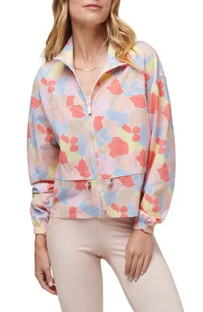 Travismathew Girls' Weekend Blouson Jacket In Lime Multi