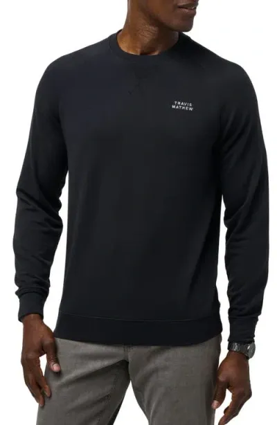 Travismathew Gulf City Long Sleeve T-shirt In Black