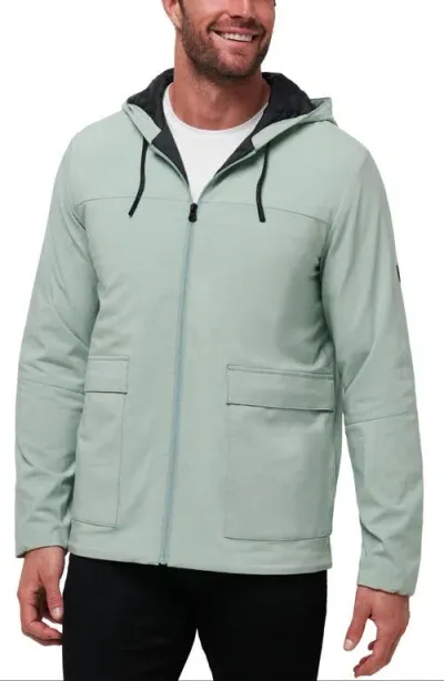 Travismathew Scenic Road Hooded Jacket In Jadeite