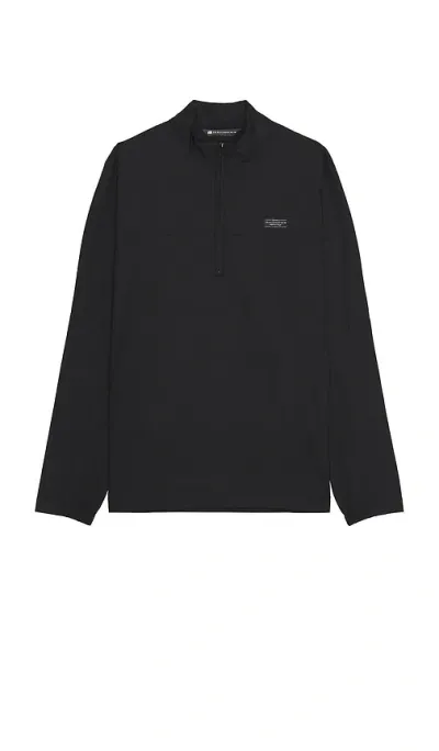 Travismathew Wanderlust Quarter Zip Jacket In Black