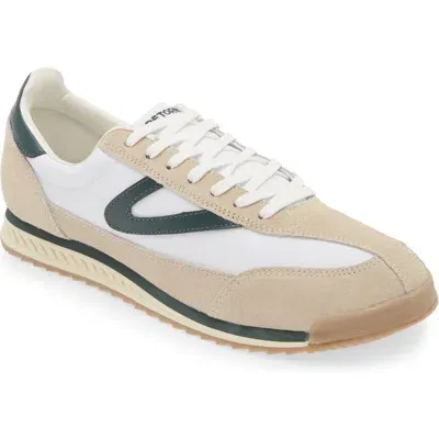 Tretorn Rawlins Sneaker In White Green