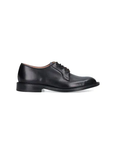 Tricker's Robert Derby Shoes In Black