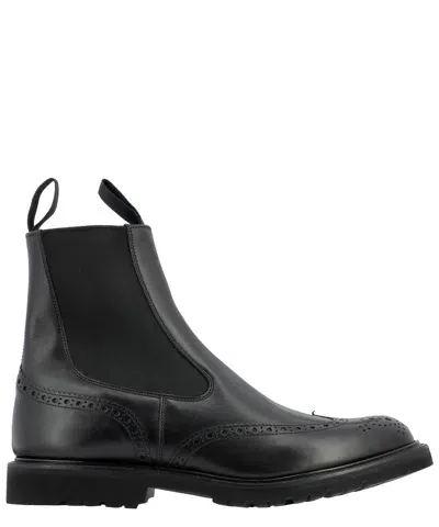 Tricker's Henry Ankle Boots In Black