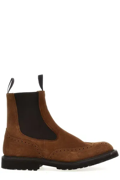 Tricker's Henry Ankle Boots In Brown