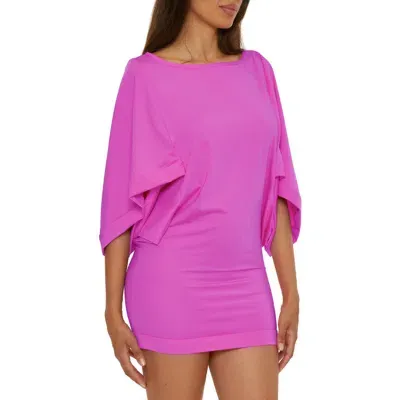 Trina Turk Classic Cover-up Tunic In Sugar Berry