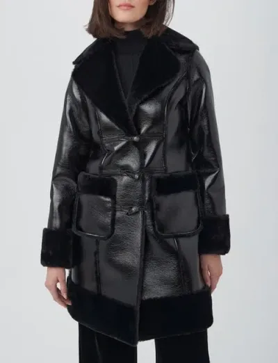 Trina Turk Prisley Coat In Black