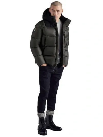 Triple F.a.t. Goose Puffer Down Jacket In Olive