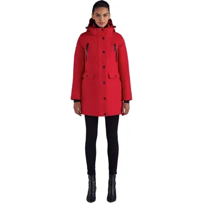 Triple F.a.t. Goose Waterproof Parka In Red