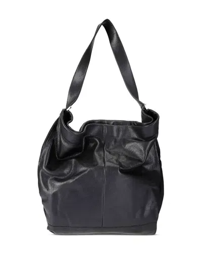 Trippen Large Oblo Shoulder Bag In Black