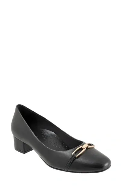 Trotters Dakota Pump In Black