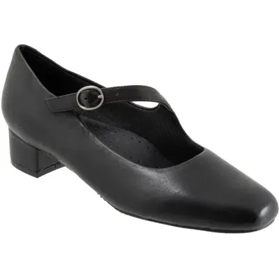 Trotters Desna Pump In Black