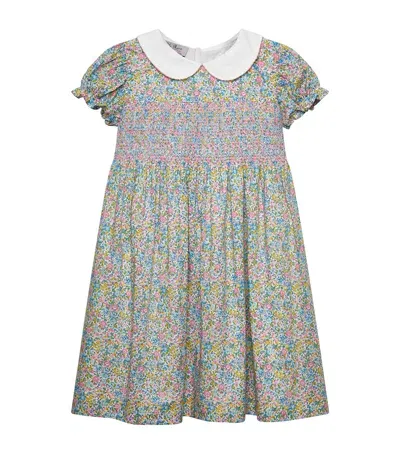 Trotters Kids' Liberty Print Emma Dress In Multi