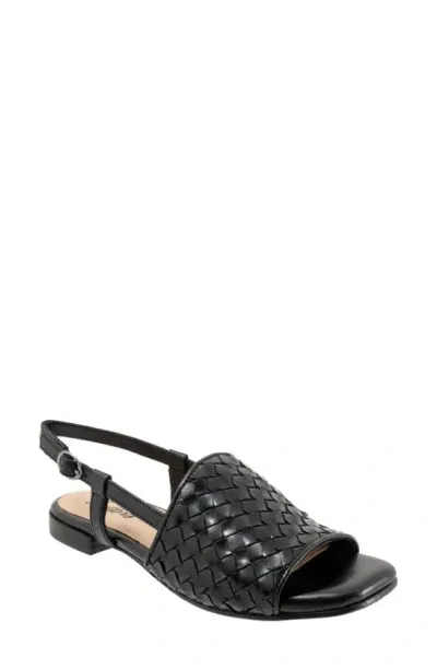 Trotters Nola Slingback Sandal In Black