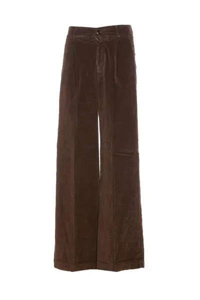 True Avenue Trousers In Brown