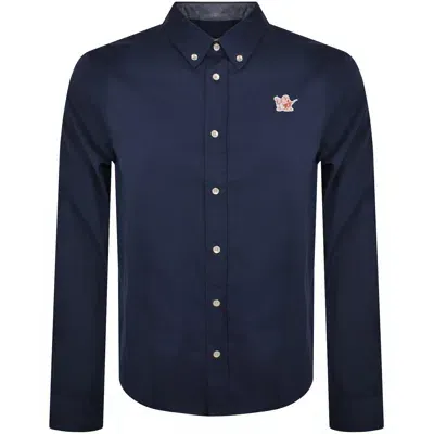 True Religion Buddha Patch Shirt Navy