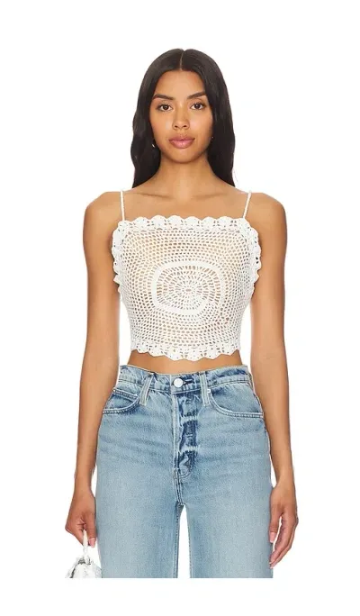 Tularosa Camdyn Top In White