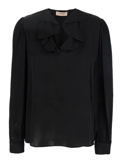 Twinset Blusa In Black