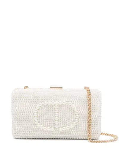 Twinset Clutch Bag In White