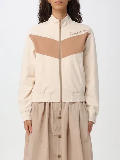 Twinset Jacket  Woman Color White In Weiss