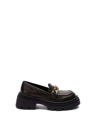 Twinset Loafers In Caffe