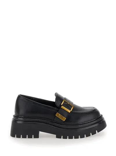 Twinset Mocassino In Black